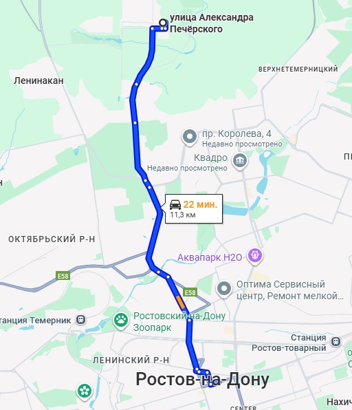 ул. Александра Печерского - Текучева