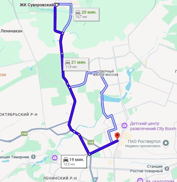 ЖК Суворовский - Роствертол